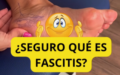 ¿Seguro qué es fascitis?